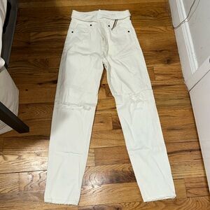 Jean Atelier off white jeans